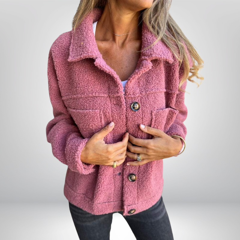 Diana | Cozy Fall Button-Up Jacket