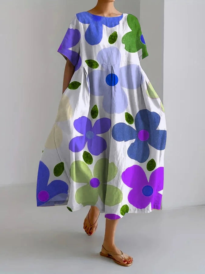Eliana | Floral midi dress
