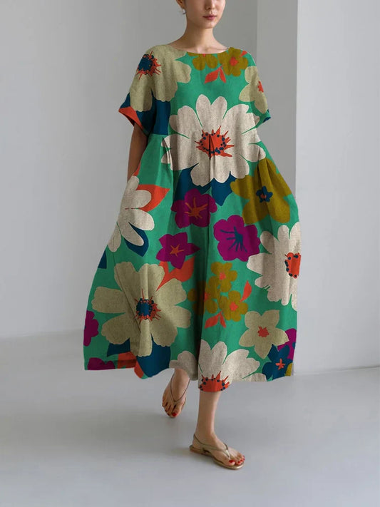 Vittoria | Floral midi dress