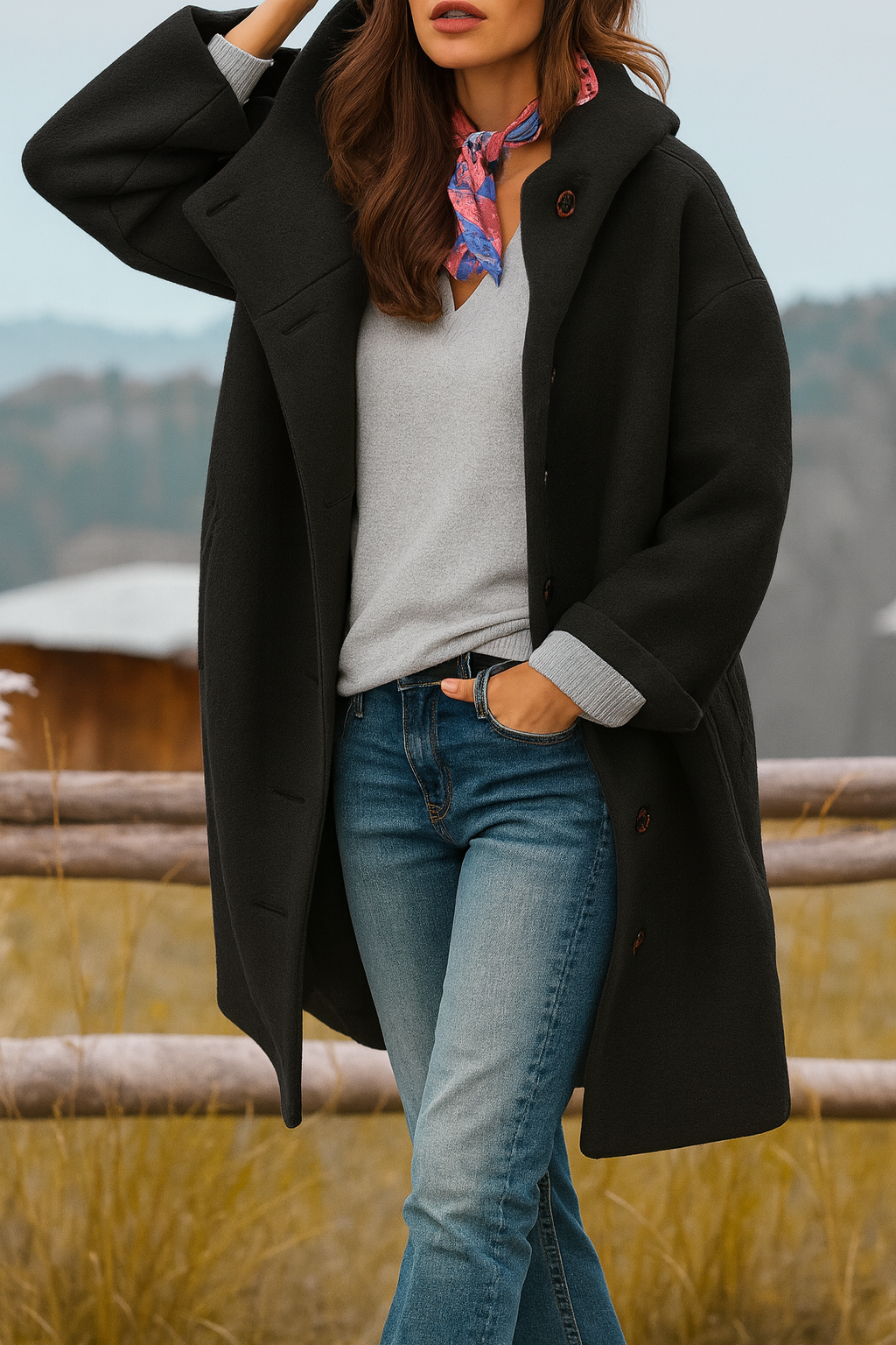 Freja | Cozy Fall Charm Coat