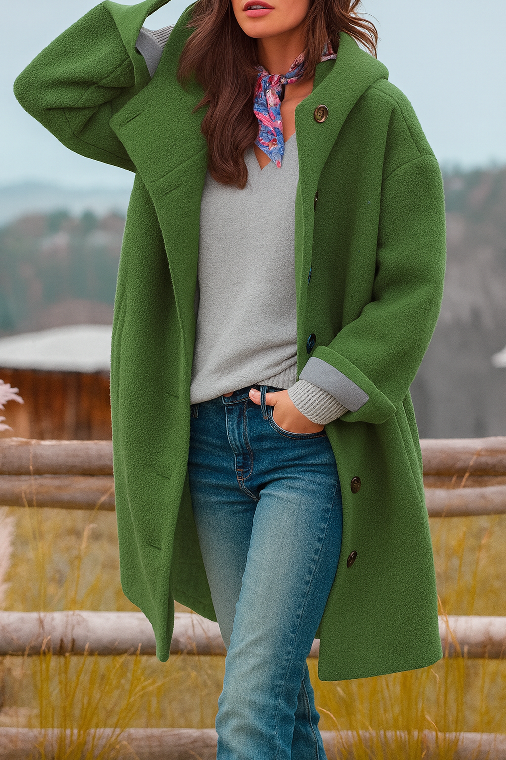 Freja | Cozy Fall Charm Coat