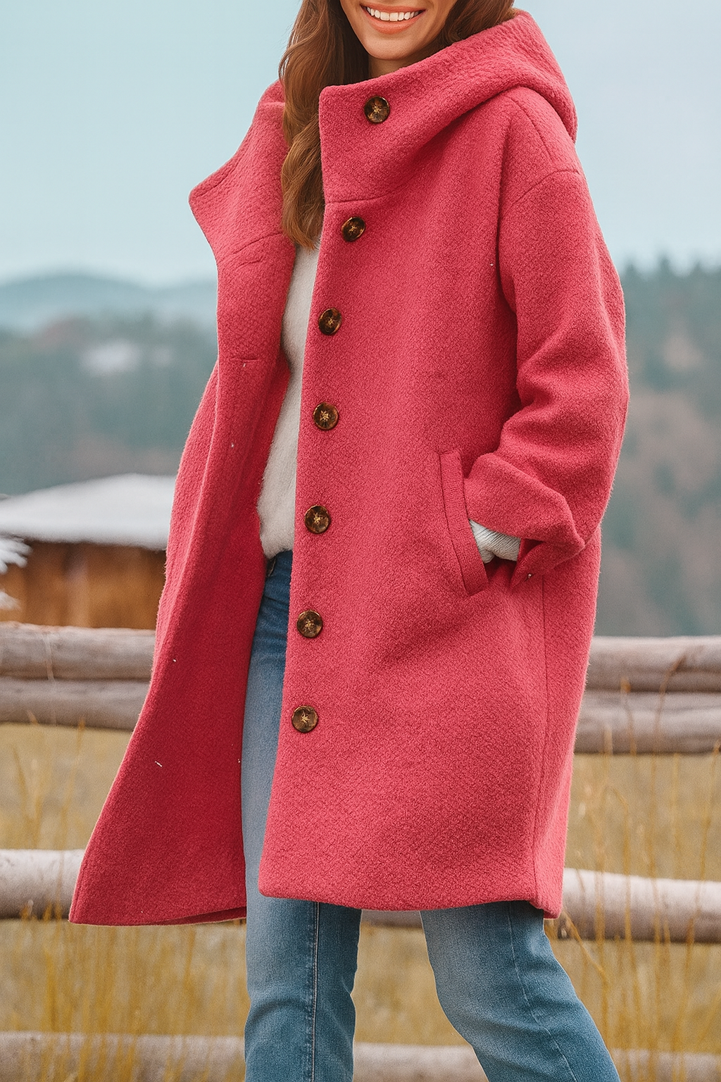 Freja | Cozy Fall Charm Coat