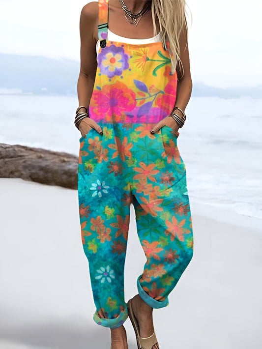 Liv | atercolor Blossoms Overall
