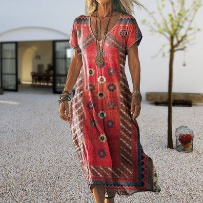 Demitry | Breezy Printed Dress